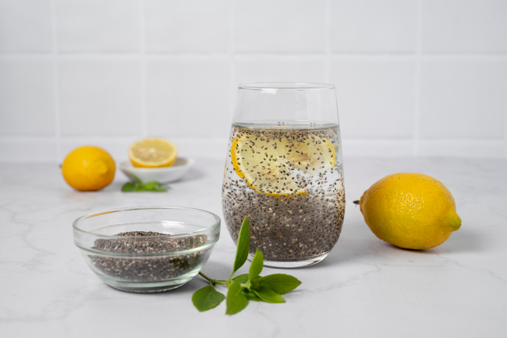 Coconut Water & Chia Seeds Energy Booster