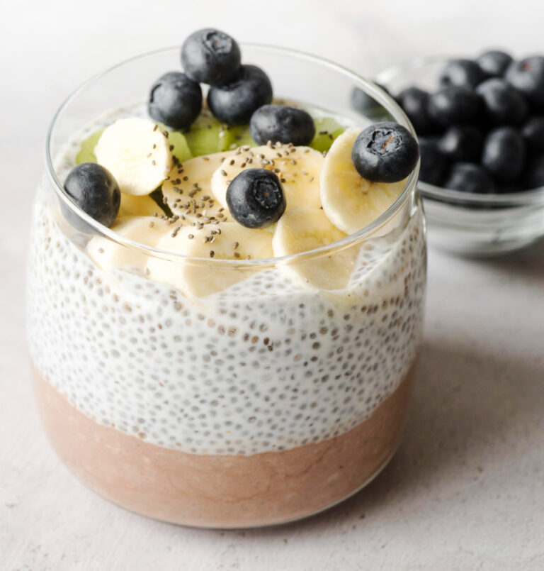 Chia Seed Pudding with Protein Powder