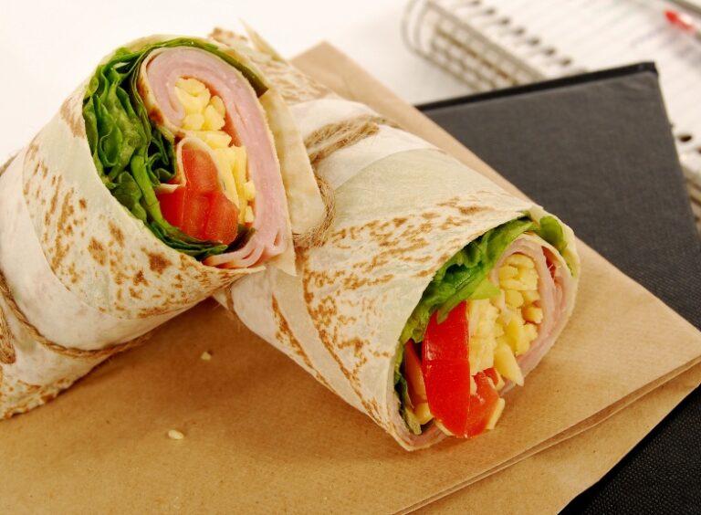 Turkey & Egg Breakfast Wrap