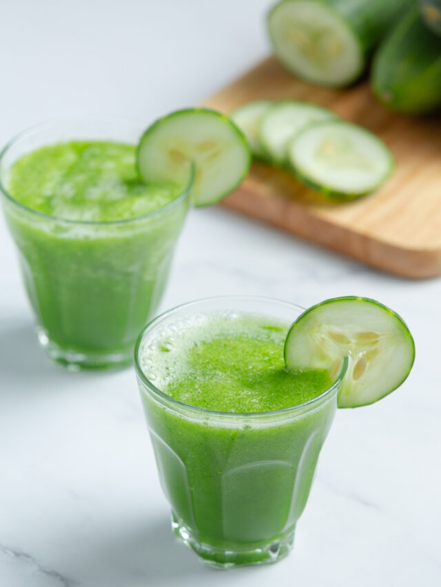 7 Amazing Benefits of Drinking Cucumber Juice Every Morning!