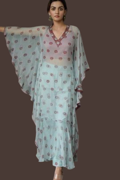 Kaftan stylish Kurtis for Plus-Size Body Types