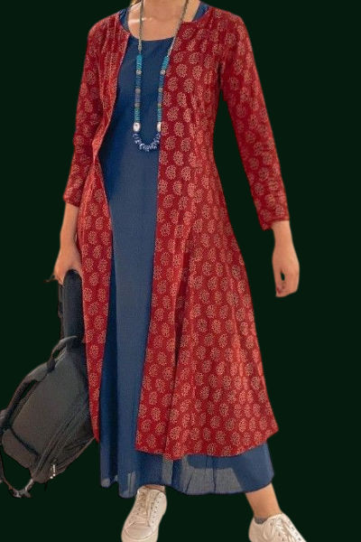7-Jacket-Style Kurtis for All Body Types