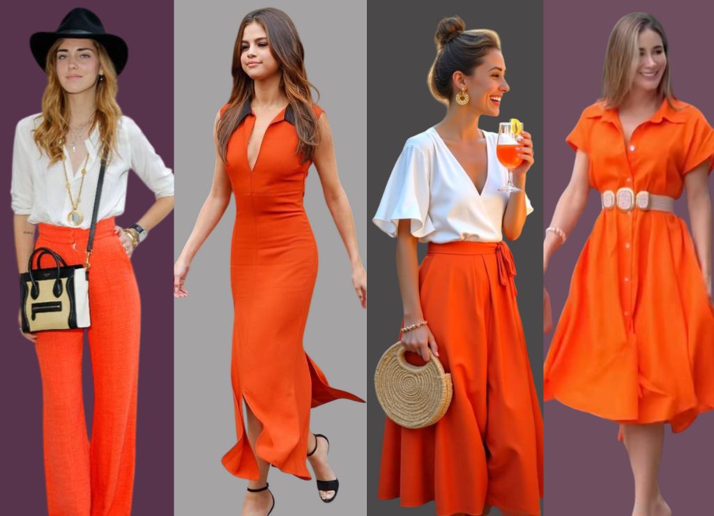 Burnt Orange Outfit Colors for the Rainy Season