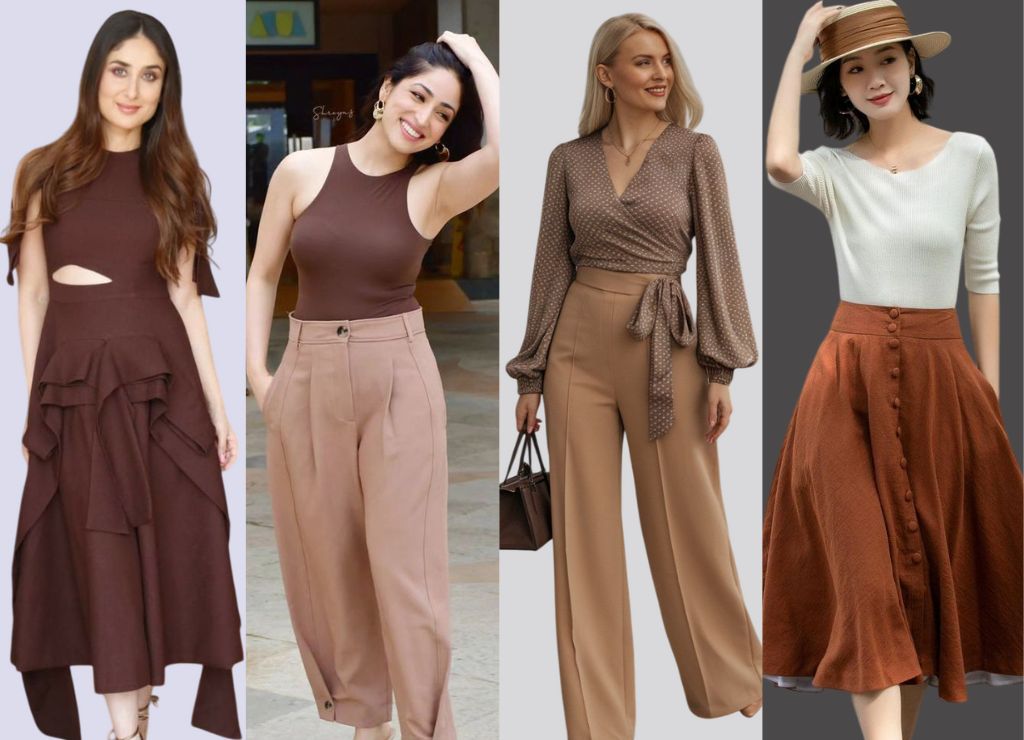 Coffee Brown Outfit Colors for the Rainy Season
