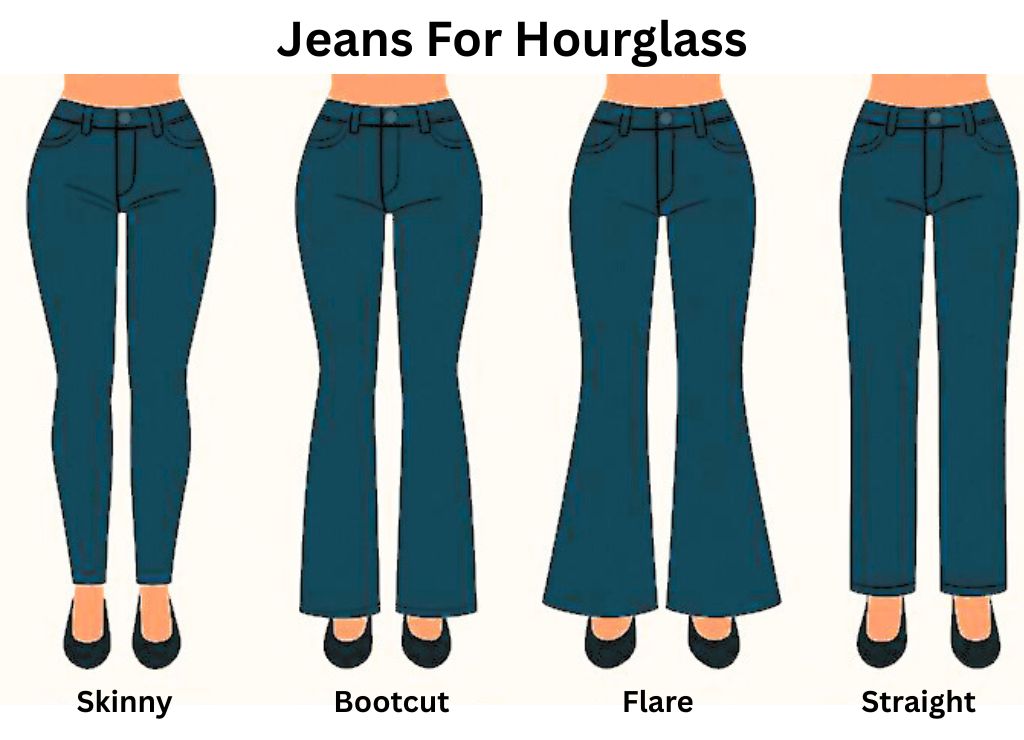 Best Jeans For Hourglass body type