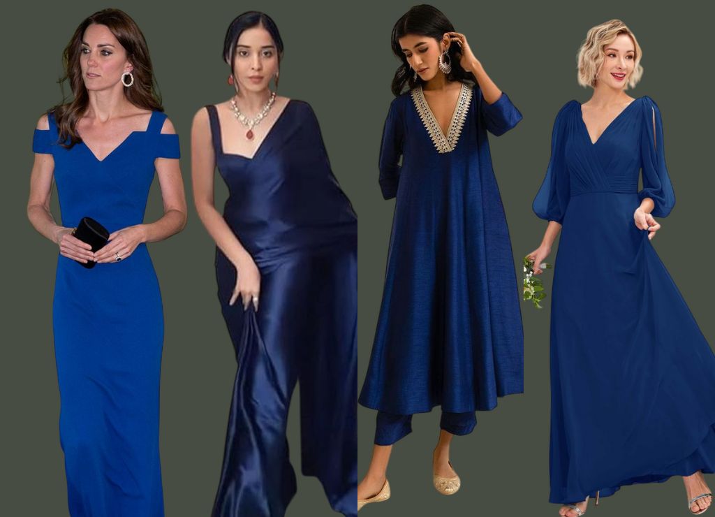 royal blue outfits