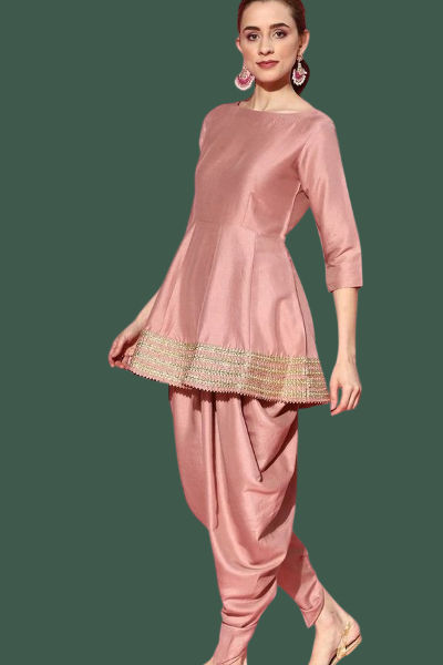 Indo-Western dress with Dhoti Pants
