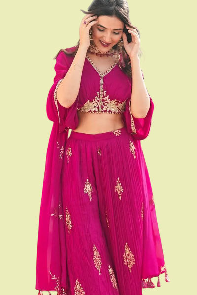 jasmine bhasin indo western dress