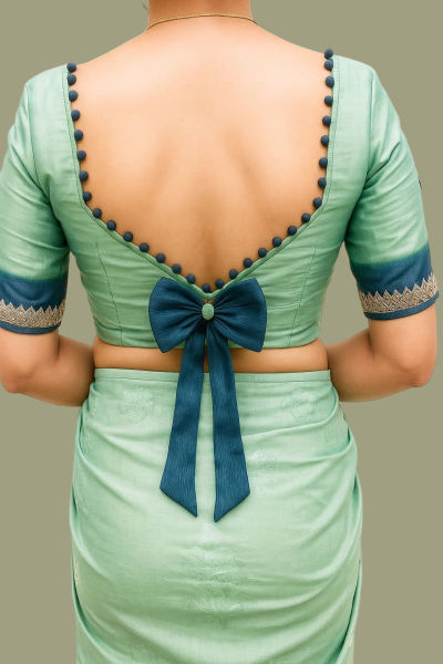 Blouse with Potli Buttons (4)