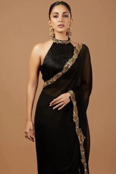 High-Neck Embellished Blouse (1)
